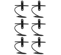 Portabottiglie da parete in metallo resistente, stile minimalista, decorazione artistica per gli amanti del vino, accessori eleganti per la casa e il bar