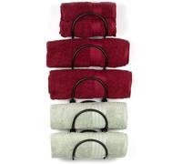 Portabottiglie da parete in metallo rustico per riporre bottiglie di vino,