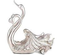Portabottiglie da parete per vino, regalo europeo creativo cigno portabottiglie semplice moderno in resina artigianale adatto per la casa, Natale, matrimonio, coppia, regalo, piccolo portabottiglie