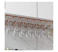 Portabottiglie da soffitto capovolto, Porta bicchiere da vino capovolto in acciaio inossidabile, multicolore, diverse misure