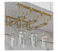Portabottiglie da soffitto capovolto, Porta bicchiere da vino capovolto in acciaio inossidabile, multicolore, diverse misure