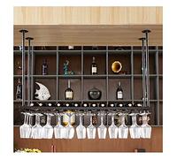 Portabottiglie da soffitto retrò decorativo da appendere portabottiglie a testa in giù appendiabiti perfetto per soggiorno sala da pranzo bar bancone vaso di fiori display (colore: n)