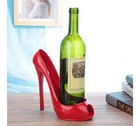Portabottiglie da vino, Novità Scarpe tacco alto Portabottiglie Portabottiglie Portabottiglie Decorazioni per la casa(Rosso)
