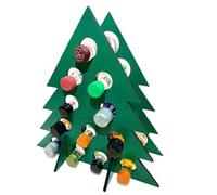 Portabottiglie di vino creativo con bellissimo albero di vino con calendario dell'Avvento per decorazioni natalizie
