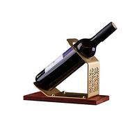 Portabottiglie di vino Cremagliera del vino Moderna Minimalista Ottone Creativo Creativo Ornamenti for porta di alta gamma di vino Ornamenti Decorazioni for la casa for armadietto Bottiglia Vino