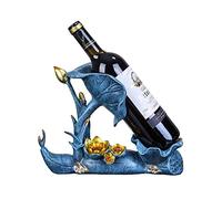 Portabottiglie di vino Portabico di vino creativo foglia di loto foglia di vino bottiglia di vino rack premium resina, romanzo regalo for la cucina casa della stanza della stanza Bottiglia Vino