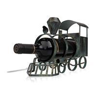 Portabottiglie di vino Treno Portabottiglie di vino Arte Ferro Creativo Metallo Wine Rack Classico Artigianato Bottiglia Stand Figurine Decorazione Artwork Regalo