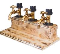 Portabottiglie E Dispenser Whiskey Bar - Dispenser Bevande Bar Butler per Whisky Vino E Rum - Organizer E Dispenser Cocktail Bar per Liquori, A