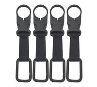 Portabottiglie | Il supporto per cintura d'acqua a piedi 4 pezzi | 18,5 x 3,5 cm Supporto Karabiner stabile con una forte capacità di carico | Cintura multifunzione per l'escursionismo, l'arrampicata
