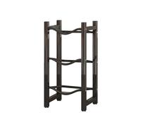 Portabottiglie Impilabile Nero, In Metallo A 1, For 2-5 Da 5 Galloni(3tier)