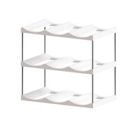 Portabottiglie impilabile Pratico Portabottiglie D'acqua Organizzatori Elegante Cabinet Cup Storage Rack Per Bicchieri