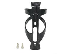 Portabottiglie in plastica per bicicletta, resistente struttura in policarbonato con design antigraffio, colore nero (bianco)