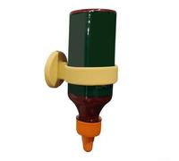 Portabottiglie in silicone a forma di goccia con supporto in alluminio per organizzare bottiglie da spremere in cucina (2 pezzi)