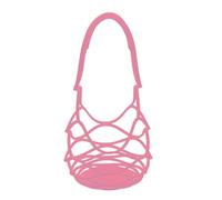 Portabottiglie in silicone | Cestello a rete per bottiglie di vino | Borsa versatile per il trasporto di birra, cuscinetto isolante termico antiscivolo per posate, cucina, piatti, tavolo, rosa, Refer