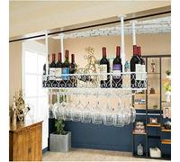 Portabottiglie industriale vento industriale appeso in bicchiere di vetro in vetro europeo porta bottiglia di vino da vino facile da installare la visione speranzosa di speranza la bellezza viene