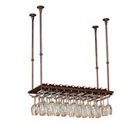 Portabottiglie industriali per vino Portabottiglie per calici da vino Portabicchieri per champagne Espositore per bicchieri da champagne Scaffali da parete in metallo Scaffali da appendere a
