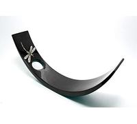 Portabottiglie Laccato Libellula Nero (RIF. A069) - Artigianato del Vietnam