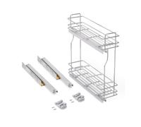 PORTABOTTIGLIE LATERALE ESTRAIBILE MM.200 CROMATO