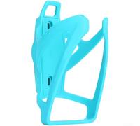 Portabottiglie leggero per bicicletta in policarbonato con tocco in gomma, compatibile con vari modelli di bici, include slot per dispositivo nascosto (blu)