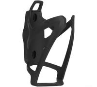 Portabottiglie leggero per bicicletta in policarbonato con tocco in gomma, compatibile con vari modelli di bici, include slot per dispositivo nascosto (nero)