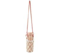 Portabottiglie Lungo Intrecciata Mano Portatile E Regolabile, bianco, Se référer au descriptif, riferimento alla descrizione