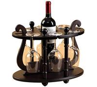 Portabottiglie per bicchieri da vino da banco in legno massello a testa in giù per calici per la casa in legno massello soggiorno decorazione