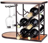 Portabottiglie per bicchieri da vino in legno da banco in legno massello refrigeratore per vino espositore decorativo porta tazza di vino sottosopra armadietto per vino domestico 32 cm (colore: 42 cm)