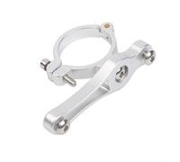 Portabottiglie per bici e scooter, facile installazione con design a vite singola, adatto per tutte le avventure all'aria aperta (vite singola argento)