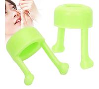 Portabottiglie per Gocce Oculari, 2 Pezzi Guida per Gocciolamento Portatile Aiuto per Aiuto Applicatore Pratico Dispositivo a Staffa per Pomate e Flaconi per Colliri(verde)