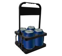 Portabottiglie Per Il Latte - Organizzatore Pieghevole Per Portabottiglie Per Vino E Birra | Cestino Per Bevande A Scomparti Con Supporto Per Maniglia Per Viaggi All'aperto A Scuola Di Allenam