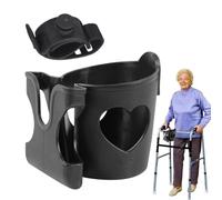 Portabottiglie per scooter - Porta bottiglie da bicicletta regolabile | Porta tazza da bicicletta girevole a 360 gradi, portatazza per passeggino, portatazza progettato di grande calibro per walker