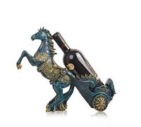 Portabottiglie per vino Decorazione per armadio per vino Tavolo da vino Decorazione per cavalli da vino Minimalista Casa moderna Sweet Craft (Colore: A)