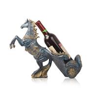 Portabottiglie per vino Decorazione per armadio per vino Tavolo da vino Decorazione per cavalli da vino Minimalista Casa moderna Sweet Craft (Colore: A)