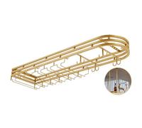 portabottiglie sospeso, rastrelliere galleggianti in metallo, soffitto in ferro, portabicchieri da vino, ripiani di stoccaggio, tazze da vino, supporto da appendere, espositore in ferro, por