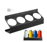 Portabottiglie spray da parete, adatto per bottiglie spray, organizer per bombolette spray, supporto da parete per garage, spazi di lavoro, uomini