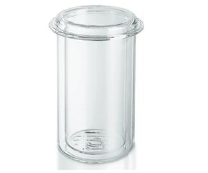 Portabottiglie Termico Ø15xh23 cm - 1.0 L Wine Cooler in SAN dotato di intercapedine per isolare e mantenere il freddo Trasparente trasparente