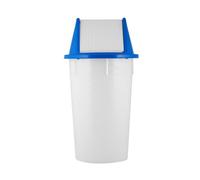 Portabox Ondina Con Coperchio Bianco 44x67x44 Cm Giganplast