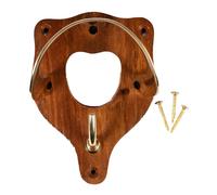 Portabriglie in legno e ottone da appendere Hkm Sports Equipment