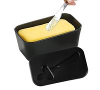 Portaburro | Contenitore per Burro per Frigorifero - Vassoio Dispenser per Cucina Dispensa Frigorifero Mensola Tavolo da Pranzo Picnic Brunch Fattoria Fornai