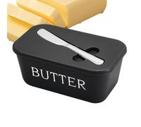 Portaburro Tagliaburro, Formaggio, Contenitore, Vaschetta | Conservazione Burro Per Casa, Cucina, Ristorante, Frigorifero, Campeggio, Fattoria, Pranzo, Cucinare, Servire Nero B