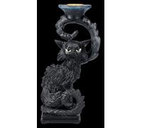 Portacandela - Gatto Nero Salem - Fantasy Figura Animale - Nemesis Now 20cm