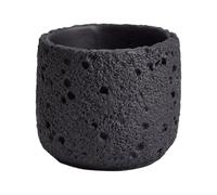 Portacandela Per Candeline,Vaso Vuoto Per Candele In Calcestruzzo | Contenitore Estetico Ornamento Senza Fiamma Tazza Naturale per Matrimonio Inaugurazione Casa Cena Festa all'Esterno e in Soggiorno