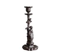 Portacandela Singolo Ornamentale Candelabro da Tavolo Vintage Candeliere per