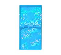 Portacandele A Fiamma Olografica Stampo In Silicone Stampi Per Candelieri A Forma Rettangolare Facili Da Usare Decorazioni Tavolo Artigianali Fai-te Stampi Base Per Candele A Fiamma Olografica