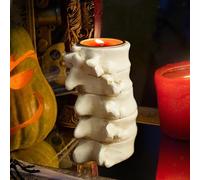 Portacandele a forma di spina dorsale per decorazioni di Halloween, per