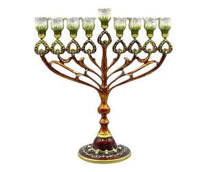 Portacandele a Nove Bracci, Menorah di Hanukkah, Decorazione per Feste