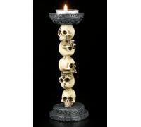 Portacandele - Colonna Teschi - Portacandele Colonna Gothic Fantasy