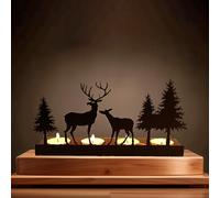 Portacandele corona d'Avvento per tealight,inserto per candele da tavolo,portacandele moderno in metallo,portacandele a colonna,per decorazione corona d'Avvento fai da te