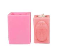 Portacandele cubico a forma di cubo per tealight fai da te, regalo per candele