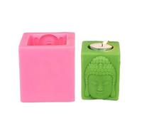 Portacandele cubico a forma di cubo per tealight fai da te, regalo per candele